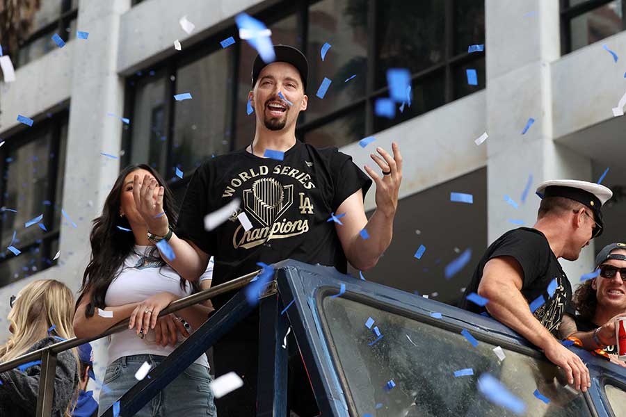 ドジャースのブレイク・スネル【写真:ロイター】