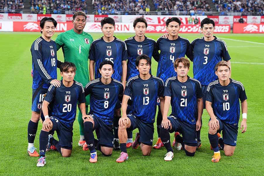 サッカー日本代表【写真：アフロスポーツ】