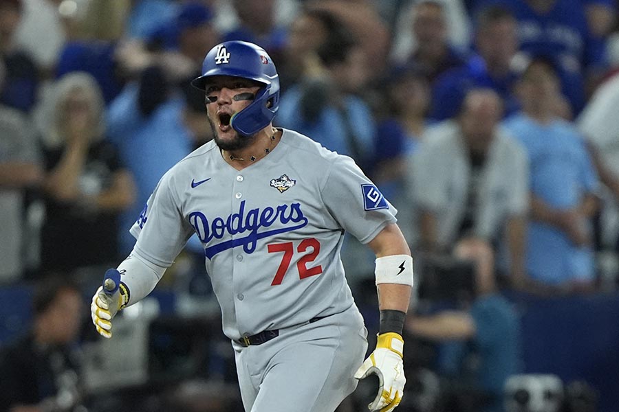 ドジャースのミゲル・ロハス【写真：ロイター】