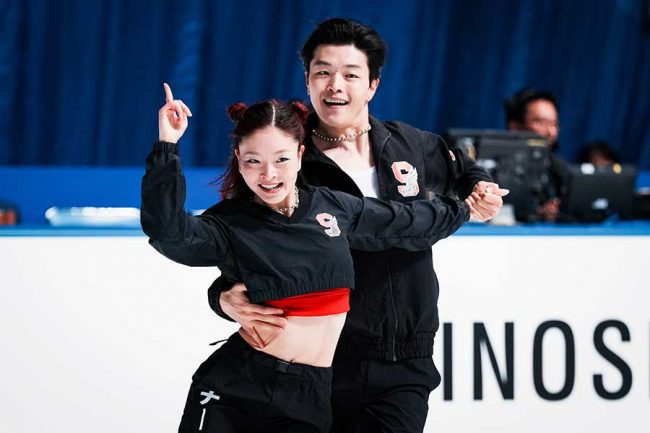 NHK杯で「それ衣装なの!?」 8季ぶり復帰シブタニ兄妹の「日本愛溢れる