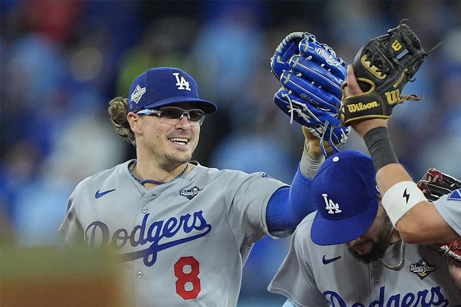 ドジャースのキケ・ヘルナンデス【写真：ロイター】