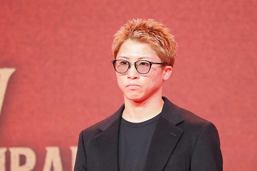 世界スーパーバンタム級4団体統一王者の井上尚弥【写真:羽鳥慶太】