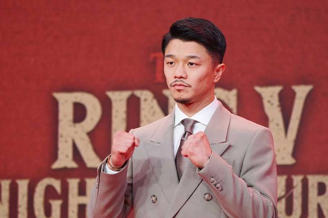 中谷潤人、Sバンタム初戦は「パンチ過信せず」 同席・尚弥と視線合わず