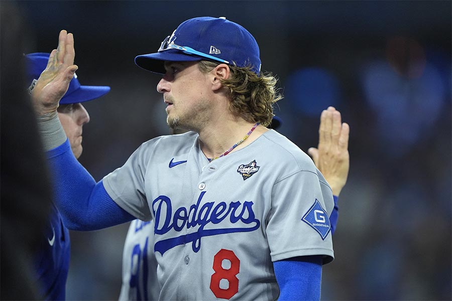 ドジャースのキケ・ヘルナンデス【写真:ロイター】