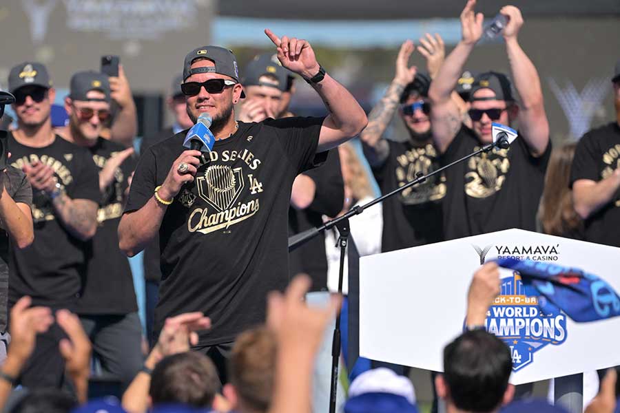 ドジャースのミゲル・ロハス【写真：ロイター】