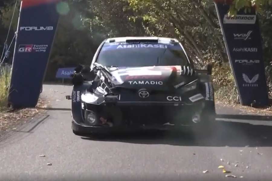 勝田貴元にアクシデントが発生【写真提供：（C）AbemaTV, Inc.】