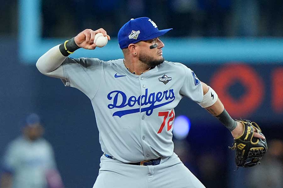 ドジャースのミゲル・ロハス【写真：ロイター】