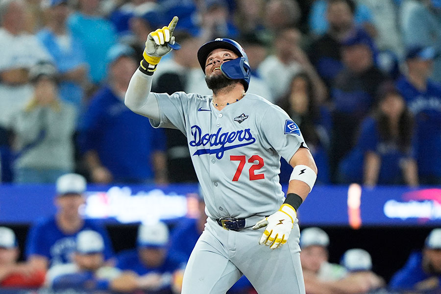 ドジャースのミゲル・ロハス【写真：ロイター】