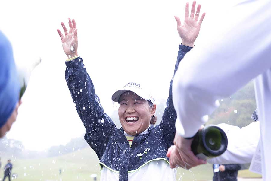 畑岡奈紗【写真：スポーツ報知//アフロ】