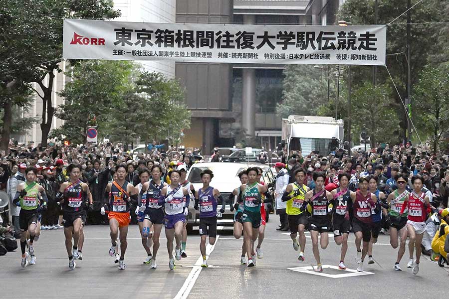 早すぎる別れに箱根駅伝ファンにも悲しみが広がった【写真：産経新聞社】