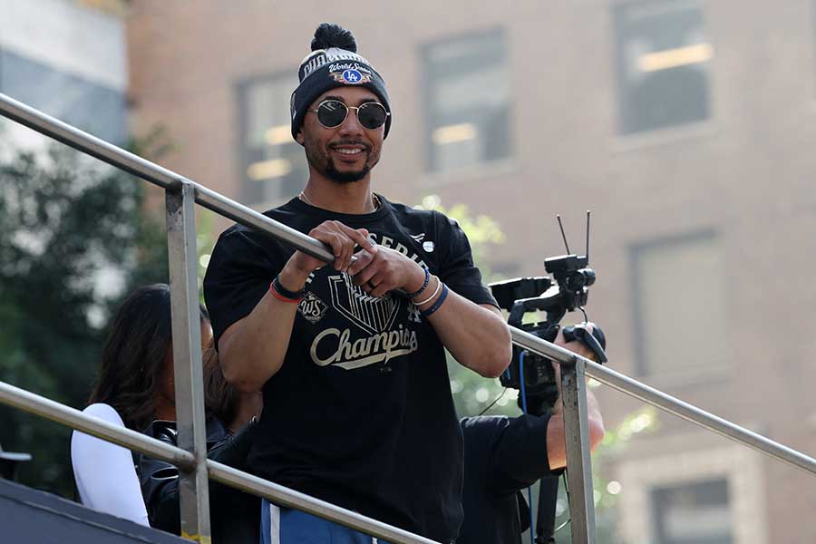 ドジャースのムーキー・ベッツ【写真:ロイター】