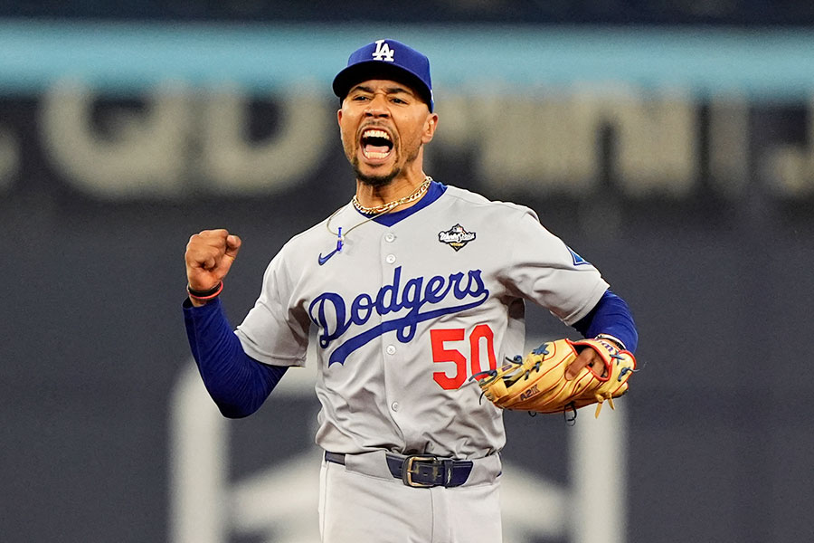 ドジャースのムーキー・ベッツ【写真:ロイター】