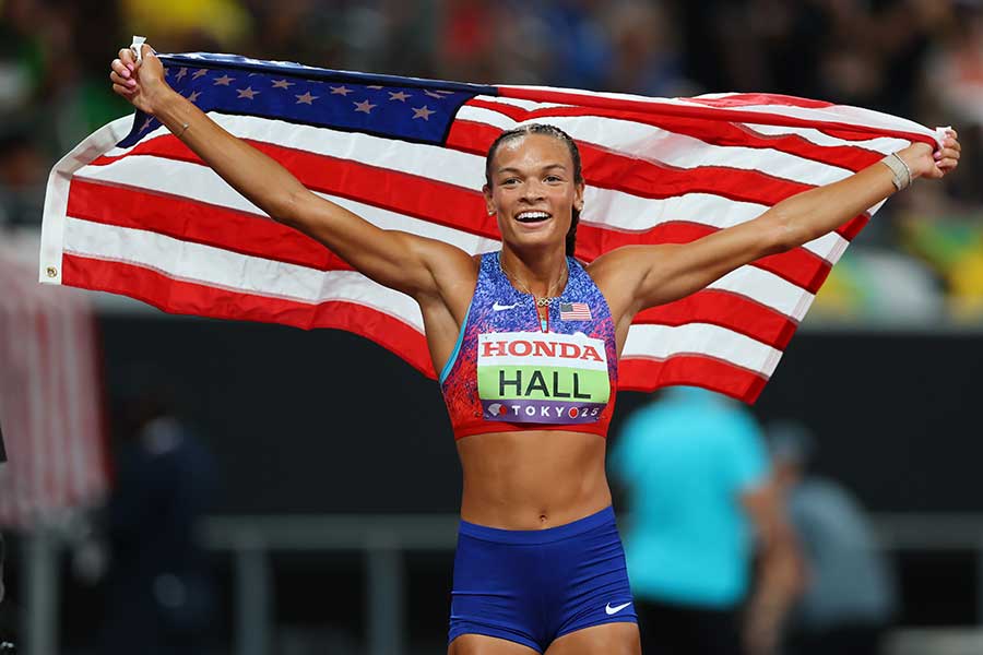 アナ・ホール【写真:森田直樹/アフロスポーツ】