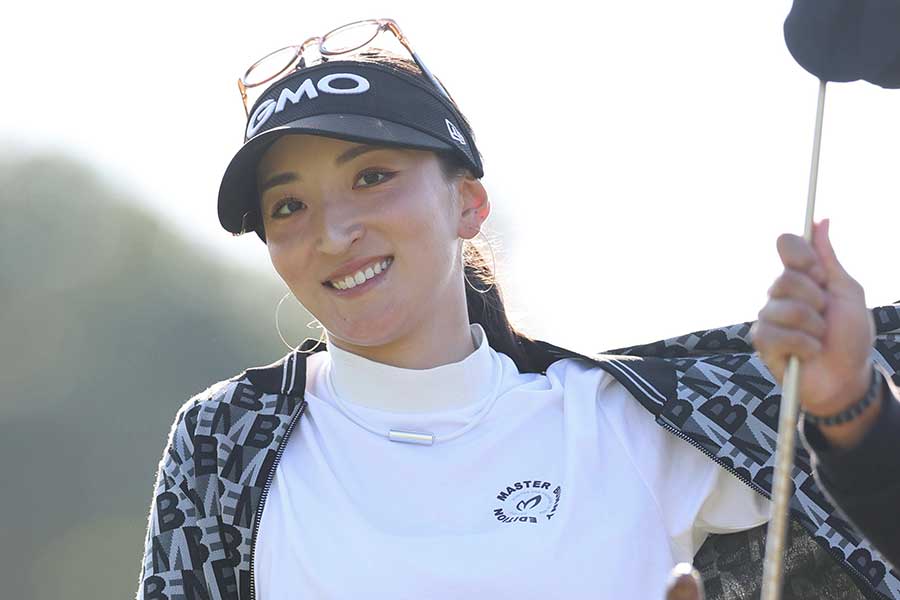 伊藤園レディスで優勝した脇元華【写真:スポーツ報知/アフロ】