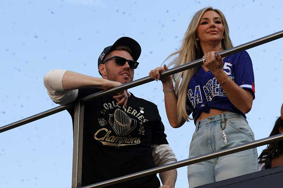 フリーマン夫妻【写真:ロイター】