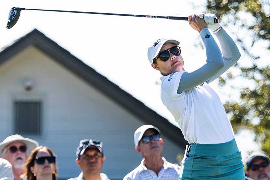 「アニカ driven by ゲインブリッジ at ペリカン」に出場したブルック・マシューズ【写真：AP/アフロ】