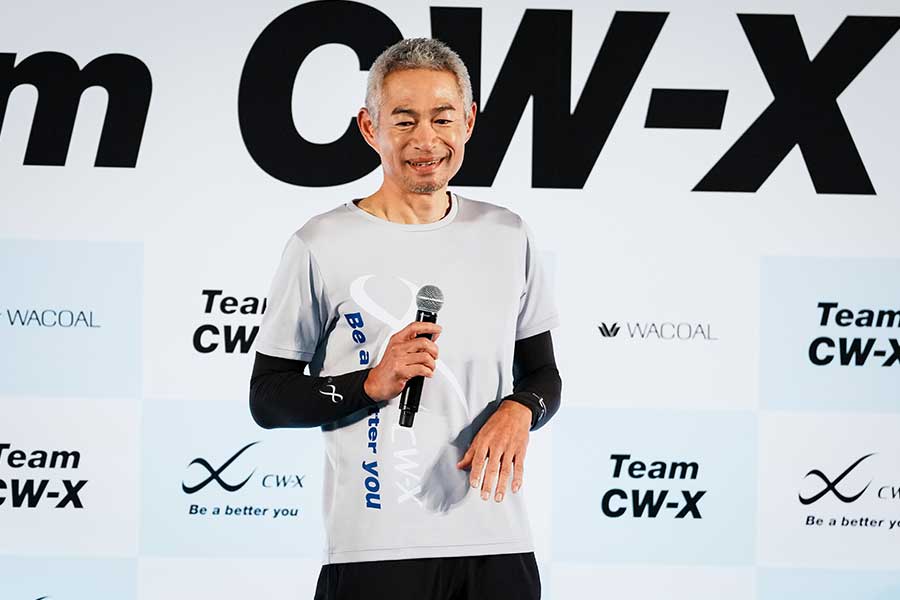 CW-Xとのイベントに登壇したイチロー氏【写真:中戸川知世】