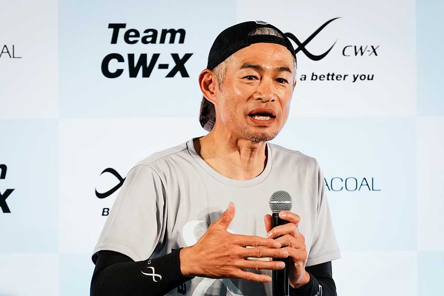 “相棒”の愛を語ったイチロー氏【写真:中戸川知世】