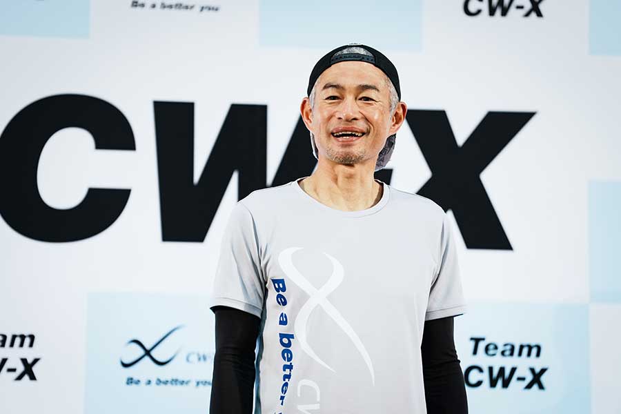 CW-Xとのイベントに登壇したイチロー氏【写真：中戸川知世】