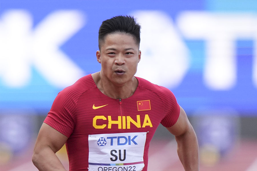 蘇炳添【写真：新華社/アフロ】