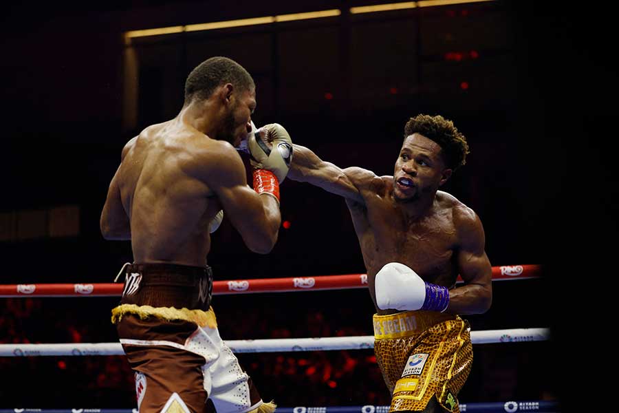 デビン・ヘイニー（右）【写真：ロイター】