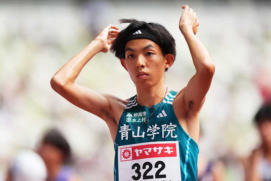 青学大の黒田朝日【写真：アフロスポーツ/アフロ】