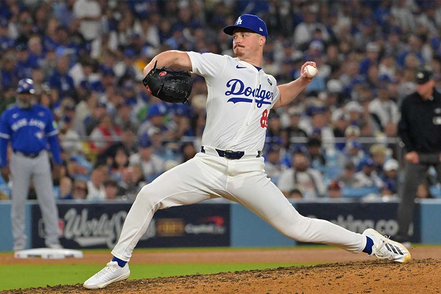 ドジャースのジャック・ドレイヤー【写真:ロイター】