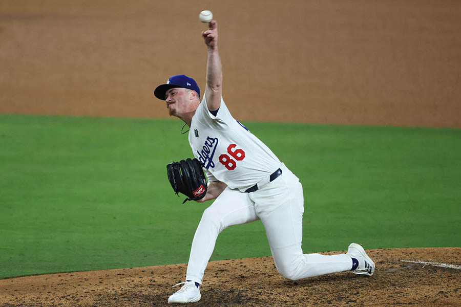 ドジャースのジャック・ドレイヤー【写真:ロイター】