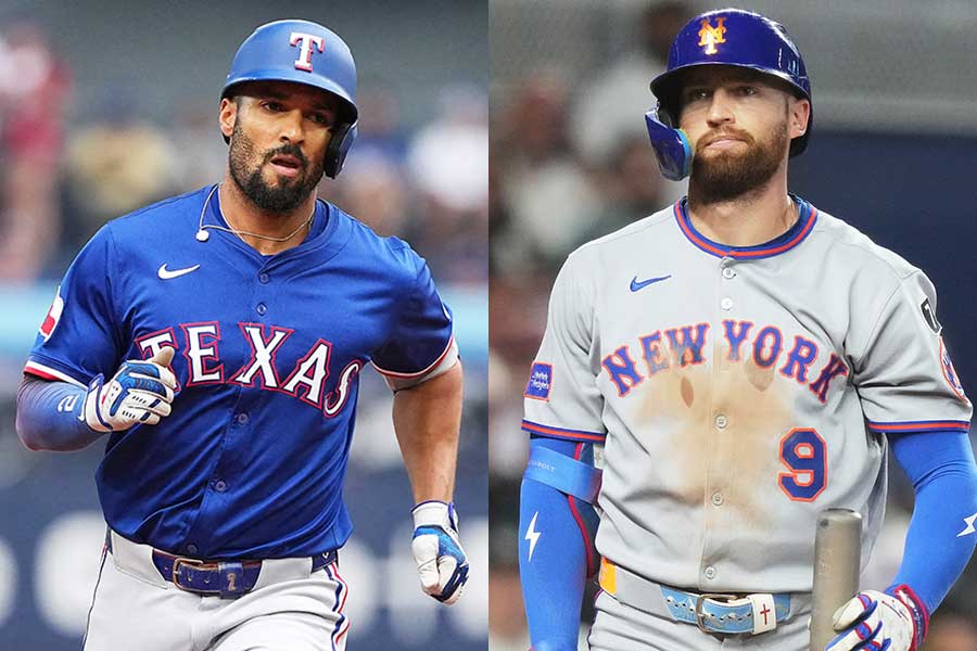 トレードが決まったマーカス・セミエンとブランドン・ニモ(右)【写真:Imagn/ロイター/アフロ・AP/アフロ】