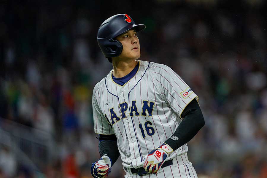 2023年WBCに出場した大谷翔平【写真:USA TODAY Sports/ロイター/アフロ】