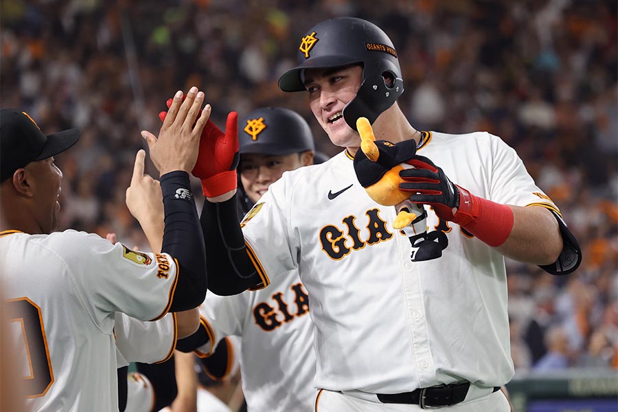 巨人のリチャード【写真：産経新聞社】