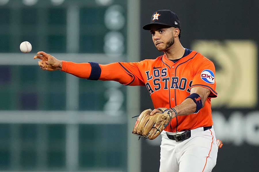 アストロズのジェレミ-・ペーニャ【写真:AP/アフロ】