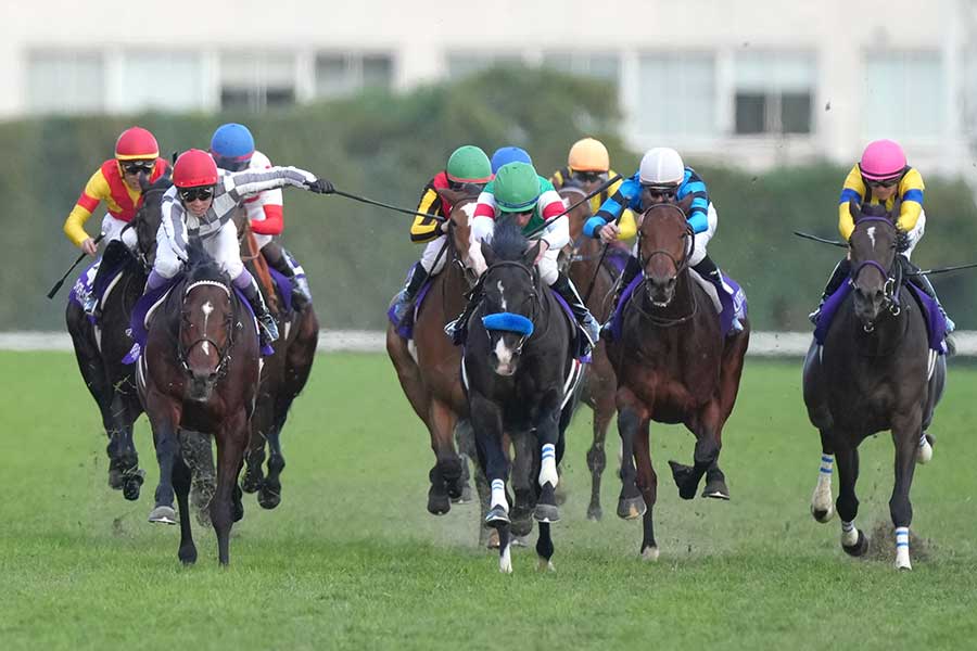 昨年のジャパンカップで優勝したドウデュースと武豊(左)【写真:産経新聞社】