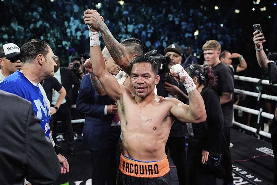 マニー・パッキャオ【写真:AP/アフロ】