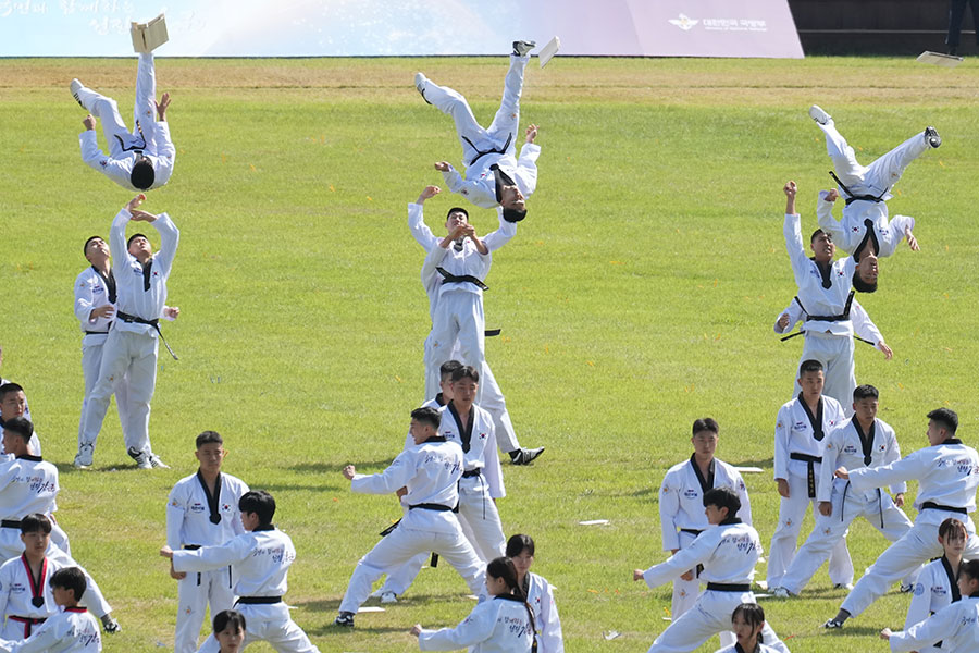 韓国の国技テコンドーがカナダの放送局で「忍者」として紹介され物議を醸している(画像はイメージ)【写真:AP/アフロ】