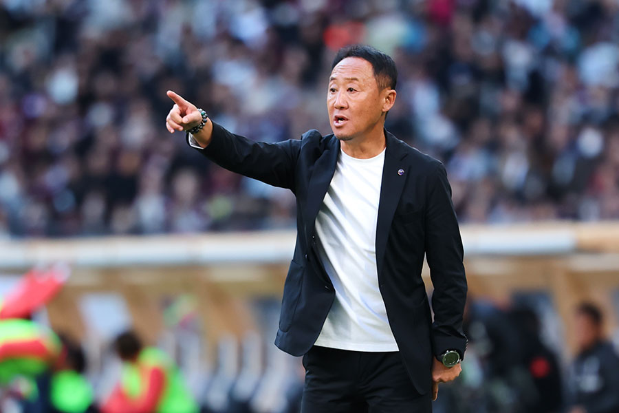 FC町田ゼルビアの黒田剛監督【写真:長田洋平/アフロスポーツ】
