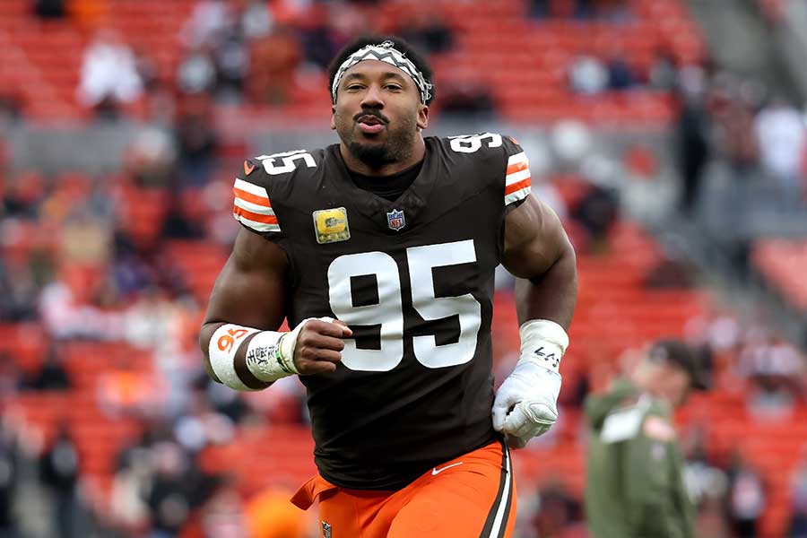 マイルズ・ギャレット【写真:AP/アフロ】