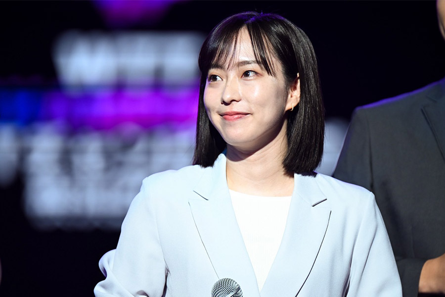 石川佳純さん【写真:中戸川知世】