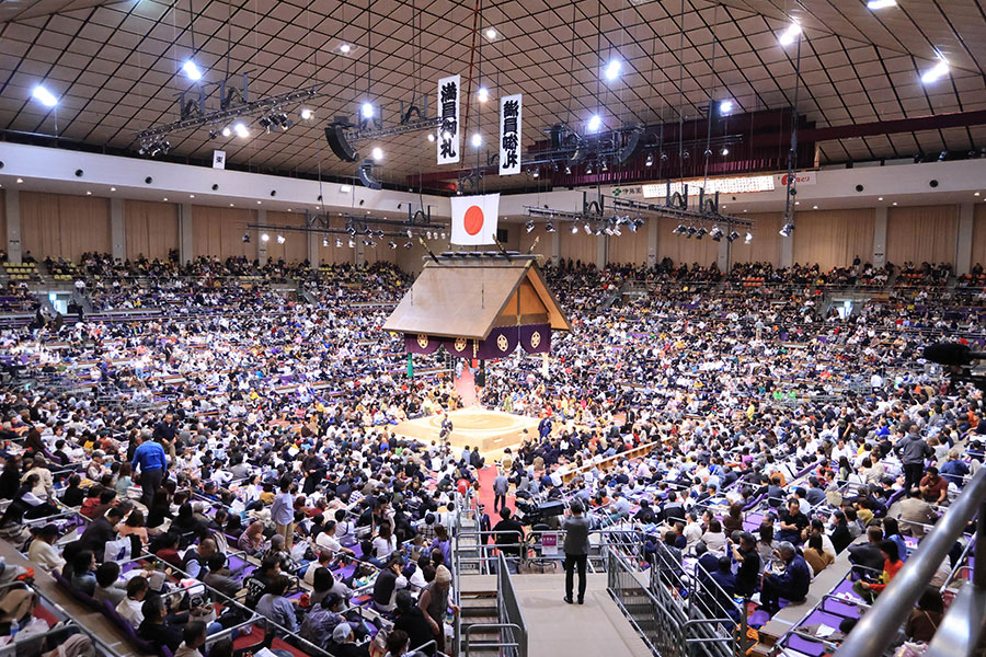 「しまむら」で販売中の大相撲グッズに反響が寄せられている（画像はイメージ）【写真：スポーツ報知/アフロ】