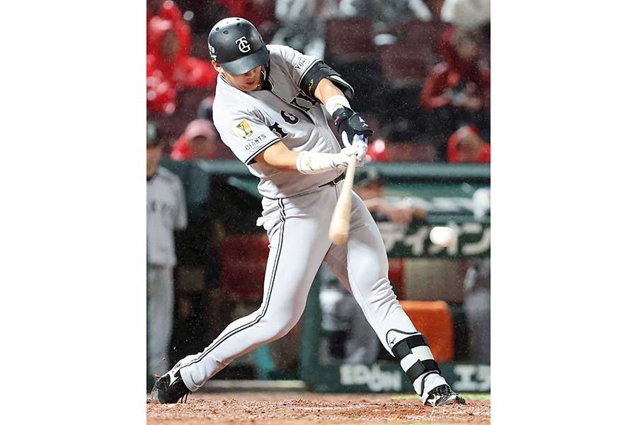 巨人の石塚裕惺【写真:スポーツ報知/アフロ】