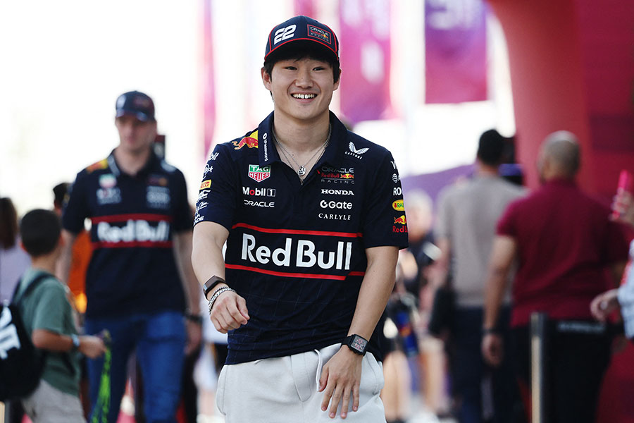 角田裕毅【写真:ロイター】