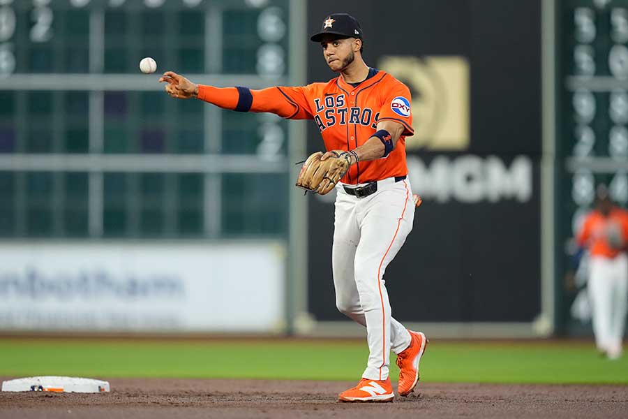 アストロズのジェレミー・ペーニャ【写真：AP/アフロ】