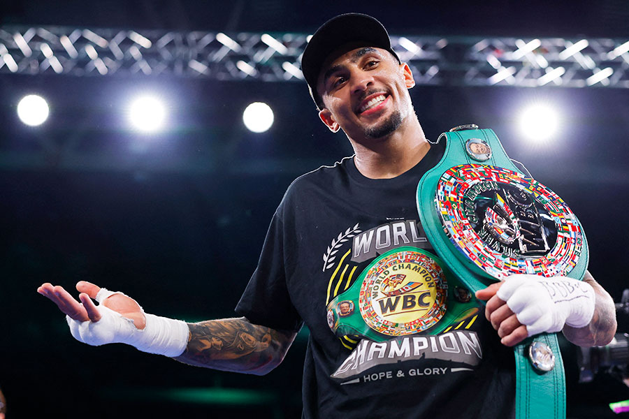 WBCシルバー・ライトヘビー級王者のベン・ウィテカー【写真：ロイター】