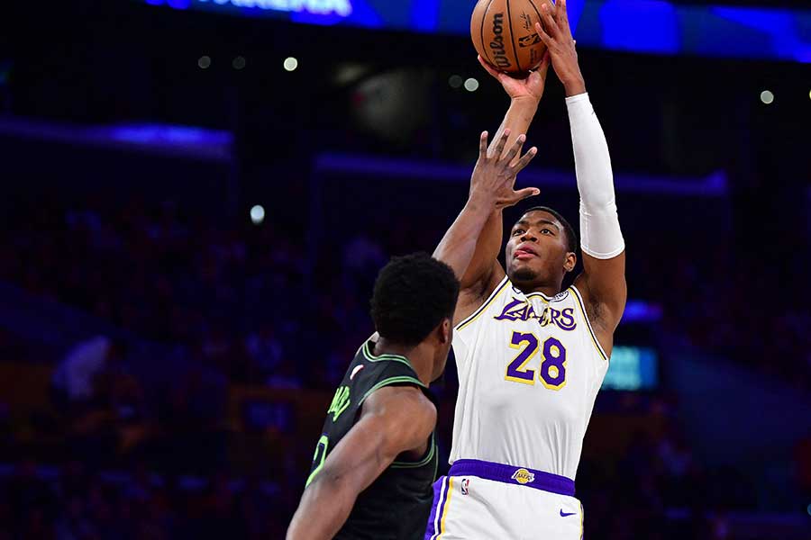 レイカーズの八村塁【写真：ロイター】