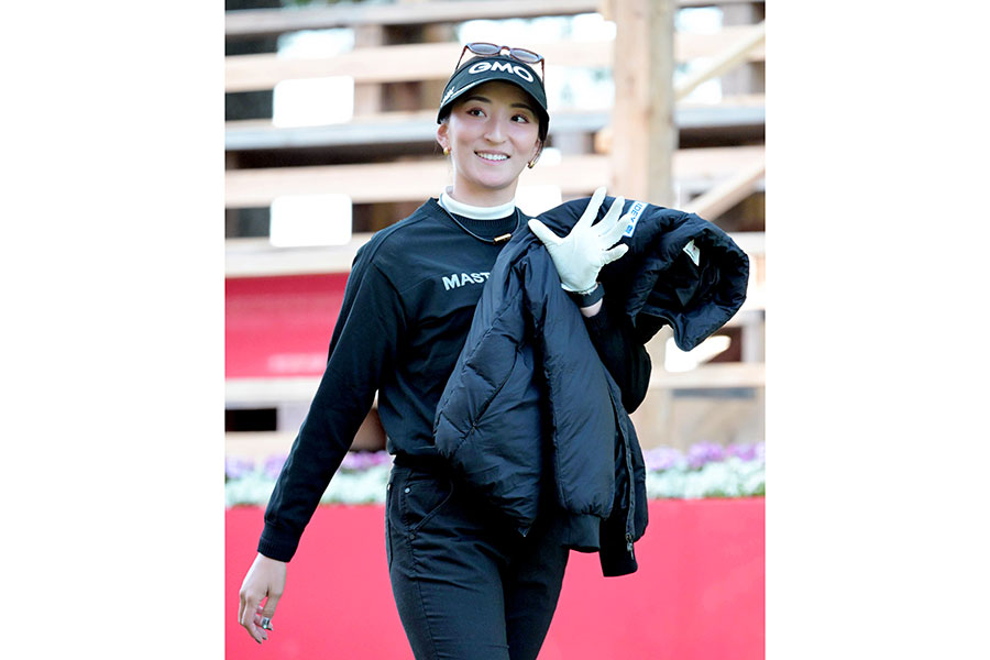 女子ゴルフの脇元華【写真：スポーツ報知/アフロ】