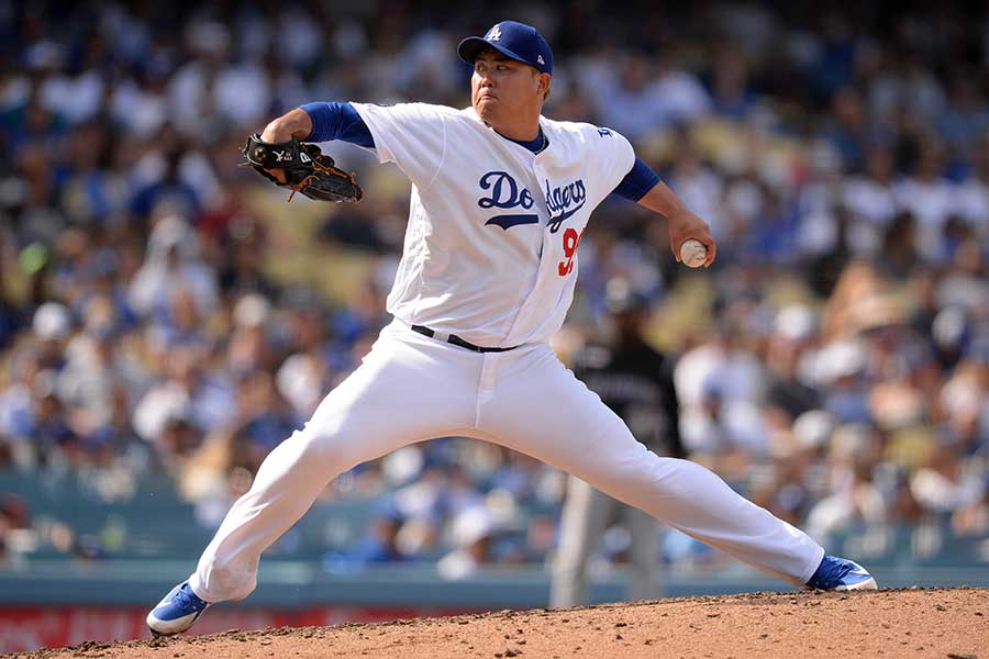 リュ・ヒョンジン（写真は2019年撮影）【写真：USA TODAY Sports/ロイター/アフロ】