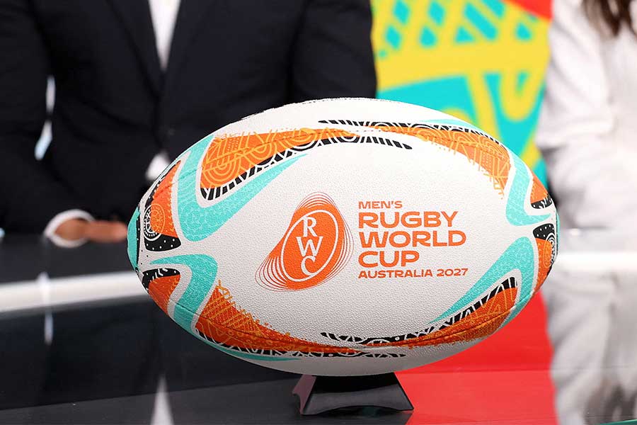 2027年ラグビーW杯の組み合わせ抽選会が行われた【写真：ロイター】