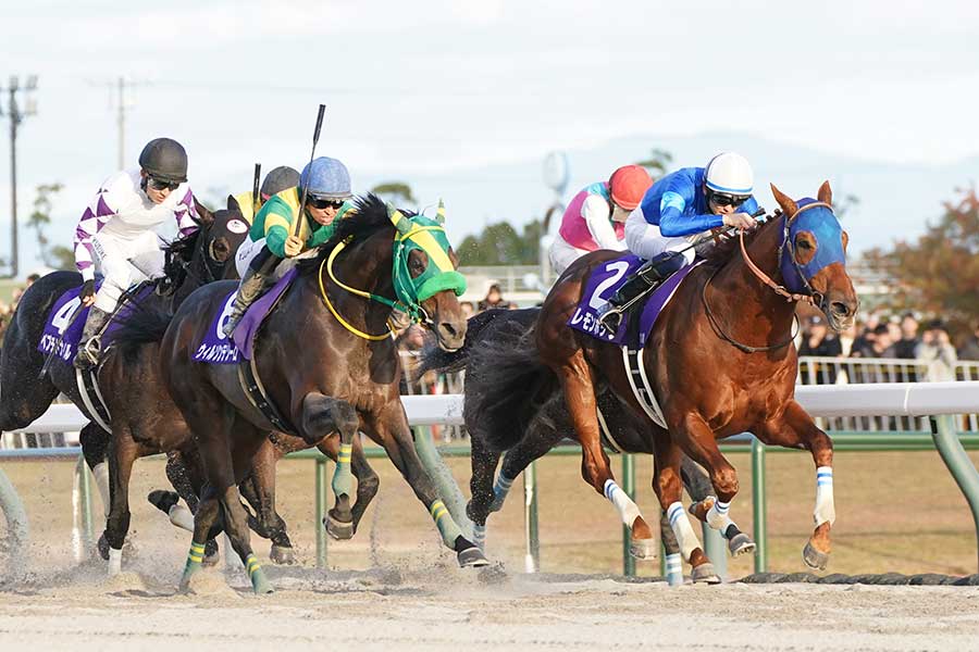 昨年のチャンピオンズカップで優勝したレモンポップと坂井瑠星騎手（右）【写真：産経新聞社】
