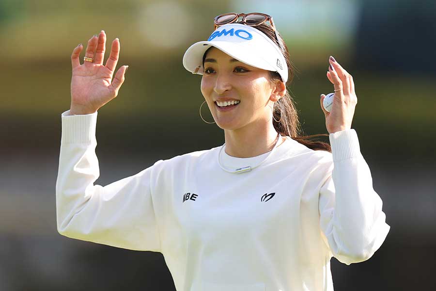 伊藤園レディスでツアー初優勝を飾った脇元華【写真:産経新聞社】