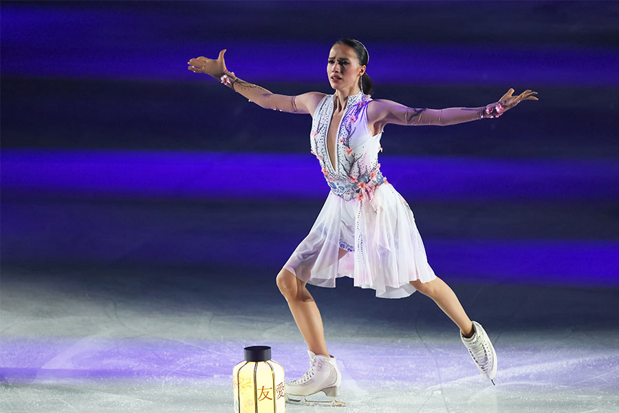 アリーナ・ザギトワ【写真:森田直樹/アフロスポーツ】